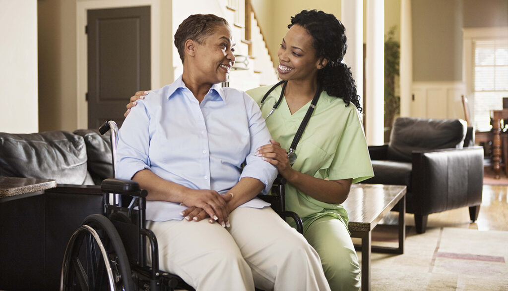 1140 nurse wheelchair home care health